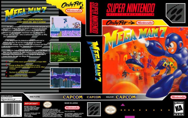 Mega Man 7 - Super Nintendo | VideoGameX
