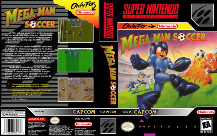Mega Man Soccer - Super Nintendo | VideoGameX
