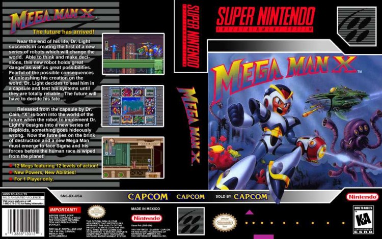 Mega Man X - Super Nintendo | VideoGameX