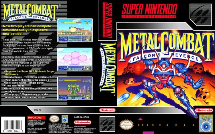 Metal Combat - Falcon's Revenge - Super Nintendo | VideoGameX