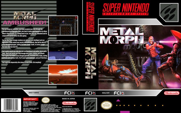 Metal Morph - Super Nintendo | VideoGameX