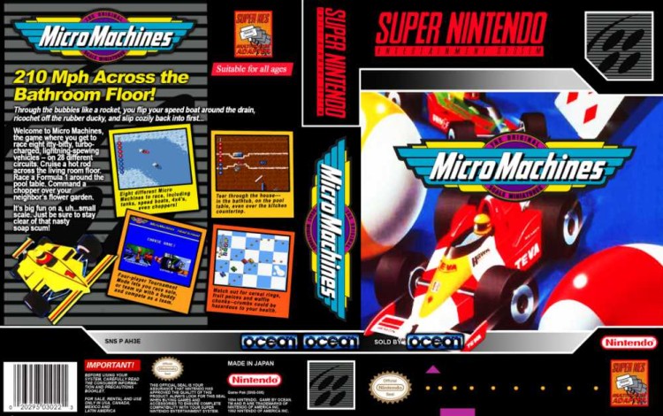 Micro Machines - Super Nintendo | VideoGameX
