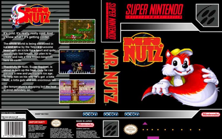 Mr. Nutz - Super Nintendo | VideoGameX