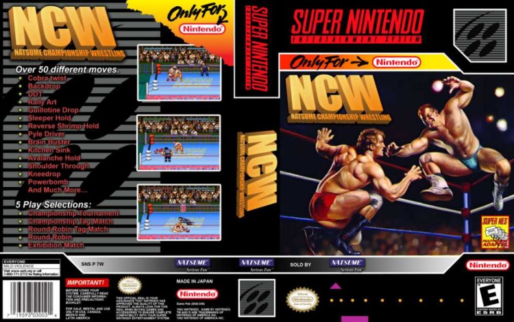 Natsume Championship Wrestling - Super Nintendo | VideoGameX