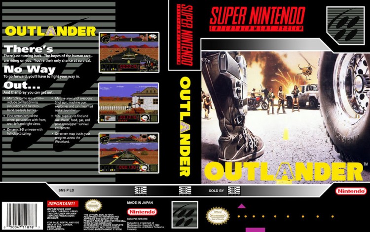 Outlander - Super Nintendo | VideoGameX