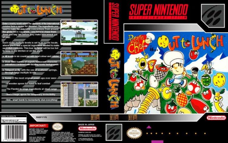 Out to Lunch - Super Nintendo | VideoGameX