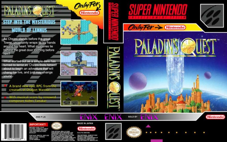 Paladin's Quest - Super Nintendo | VideoGameX