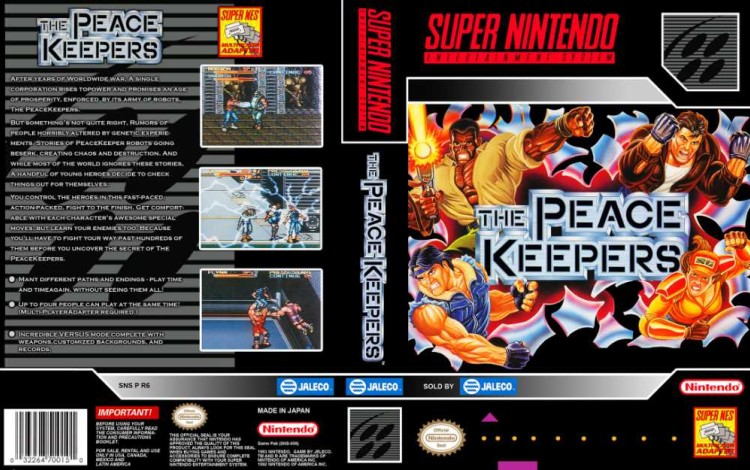 Peace Keepers, The - Super Nintendo | VideoGameX