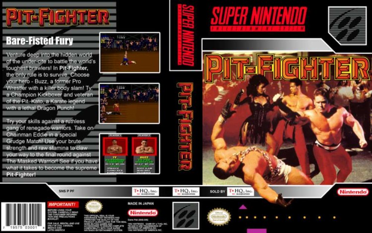 Pit-Fighter - Super Nintendo | VideoGameX
