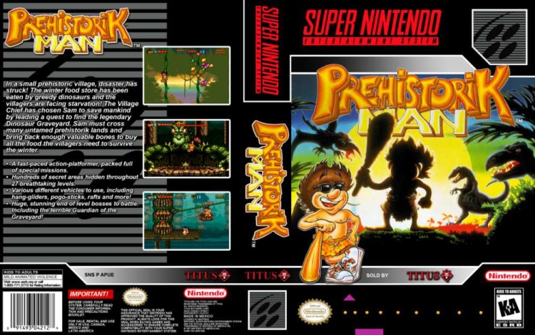 Prehistorik Man - Super Nintendo | VideoGameX