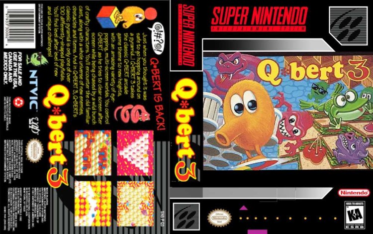 Q*Bert 3 - Super Nintendo | VideoGameX