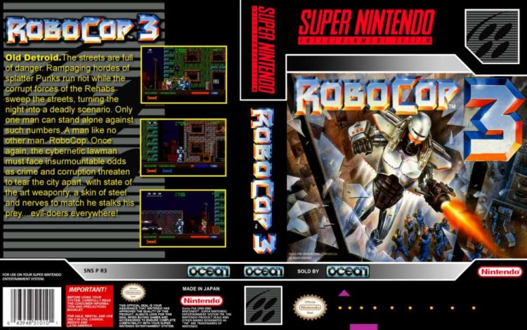 RoboCop 3 - Super Nintendo | VideoGameX