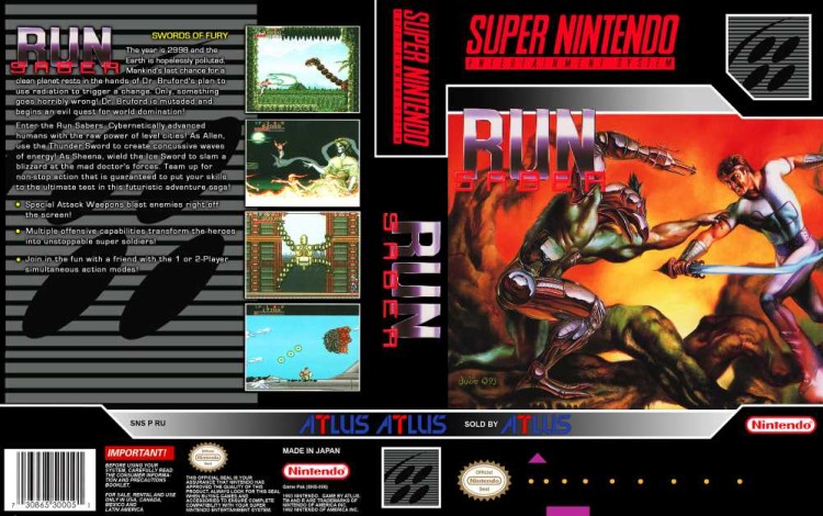 Run Saber - Super Nintendo | VideoGameX