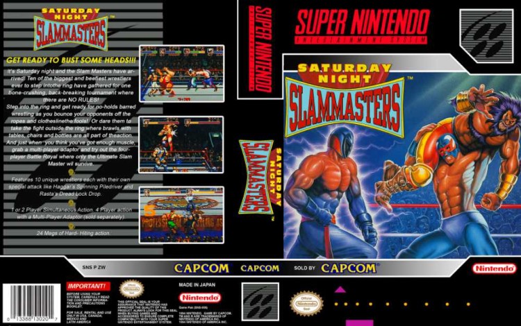 Saturday Night Slam Masters - Super Nintendo | VideoGameX