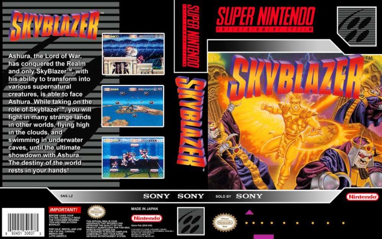 Skyblazer - Super Nintendo | VideoGameX