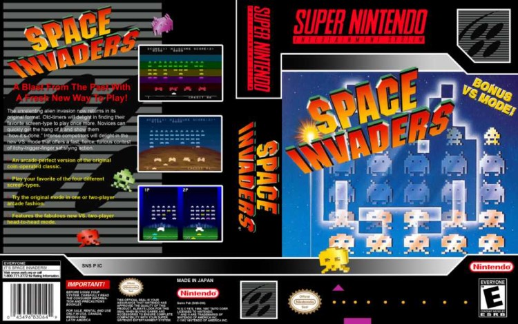 Space Invaders - Super Nintendo | VideoGameX