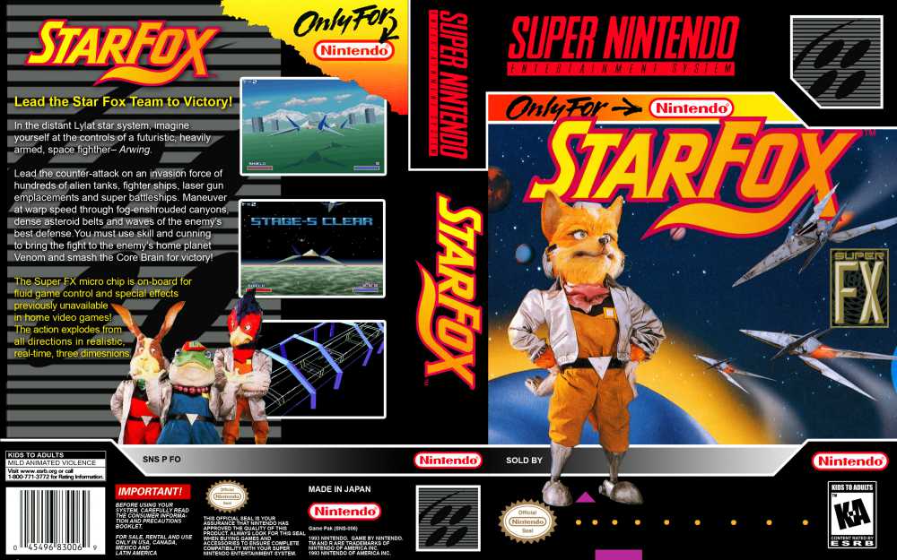 Star Fox - Super Nintendo