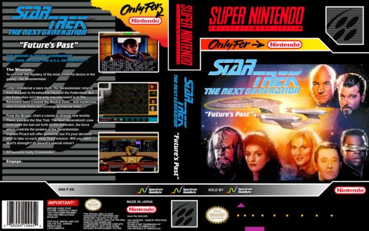 Star Trek The Next Generation: Future's Past - Super Nintendo | VideoGameX