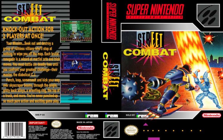 Street Combat - Super Nintendo | VideoGameX