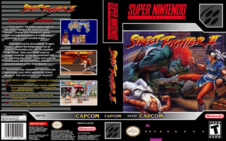 Street Fighter II - Super Nintendo | VideoGameX