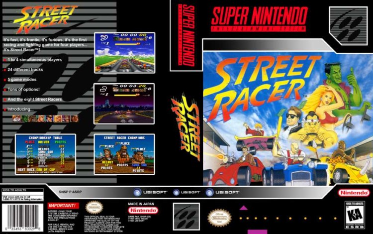 Street Racer - Super Nintendo | VideoGameX