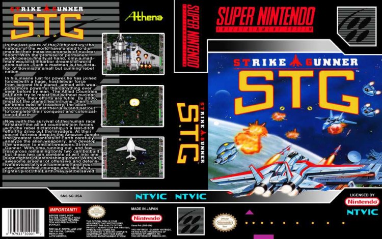Strike Gunner: S.T.G. - Super Nintendo | VideoGameX