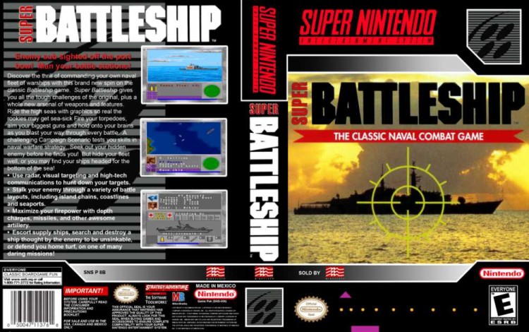 Super Battleship - Super Nintendo | VideoGameX