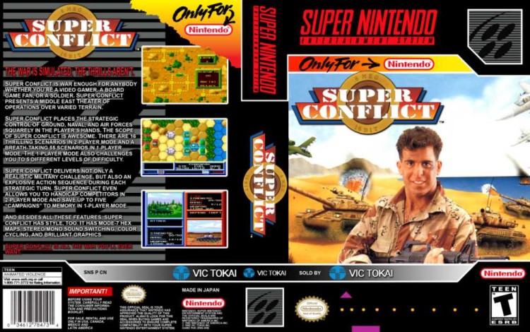 Super Conflict: The Mideast - Super Nintendo | VideoGameX