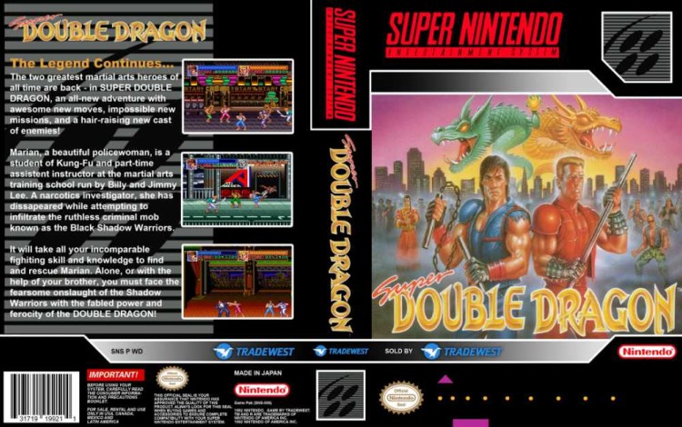 Super Double Dragon - Super Nintendo | VideoGameX