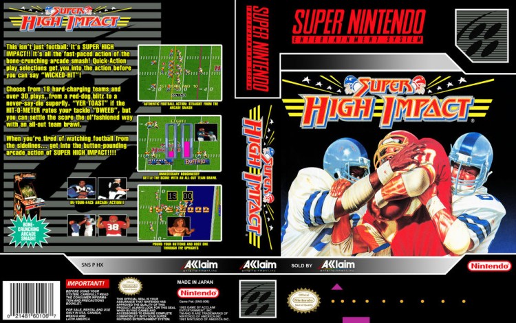 Super High Impact - Super Nintendo | VideoGameX