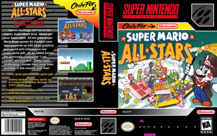 Super Mario All-Stars - Super Nintendo | VideoGameX