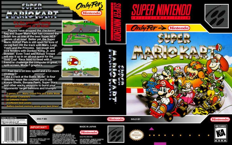 Super Mario Kart - Super Nintendo | VideoGameX