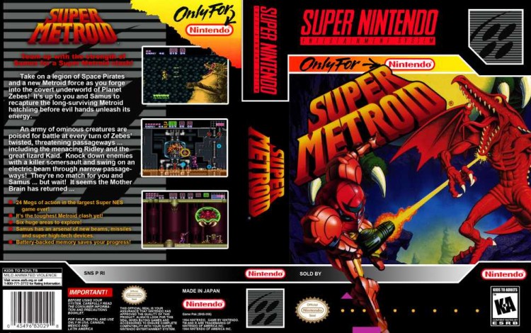 Super Metroid - Super Nintendo | VideoGameX