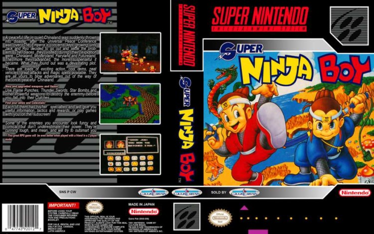 Super Ninja Boy - Super Nintendo | VideoGameX