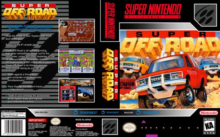 Super Off Road - Super Nintendo | VideoGameX