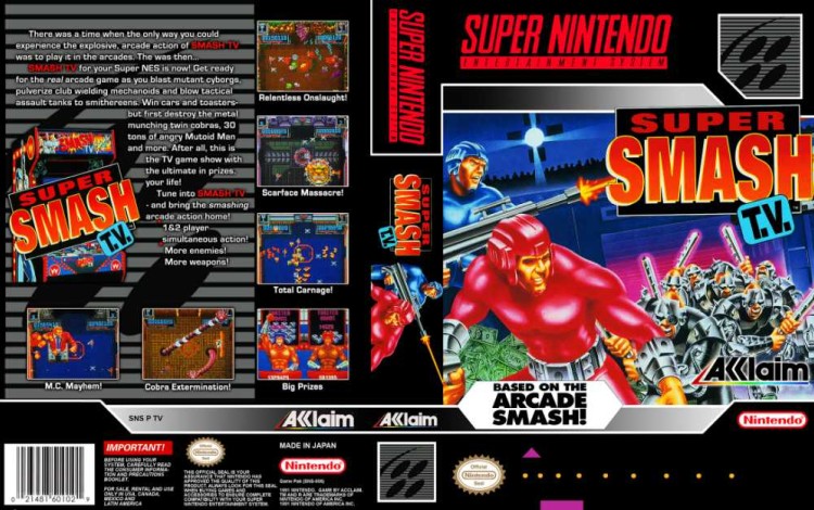 Super Smash T.V. - Super Nintendo | VideoGameX