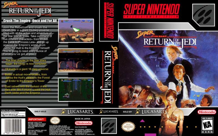 Super Star Wars: Return of the Jedi - Super Nintendo | VideoGameX