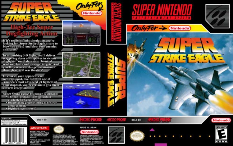 Super Strike Eagle - Super Nintendo | VideoGameX