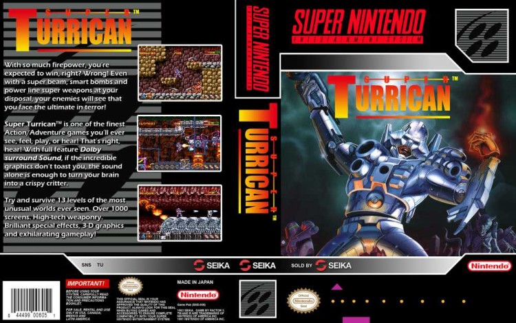 Super Turrican - Super Nintendo | VideoGameX