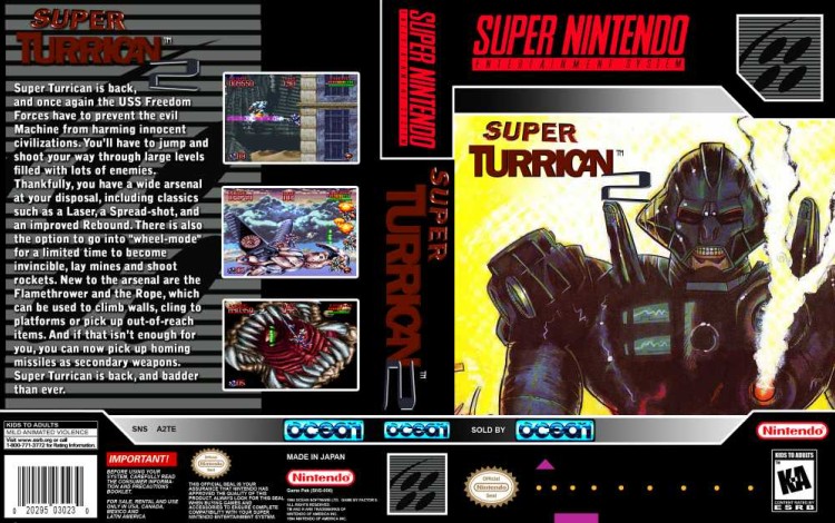 Super Turrican 2 - Super Nintendo | VideoGameX