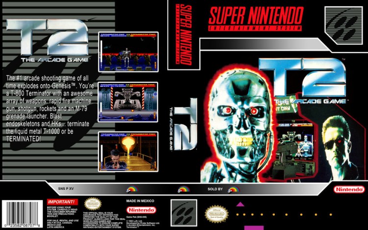 T2: The Arcade Game - Super Nintendo | VideoGameX