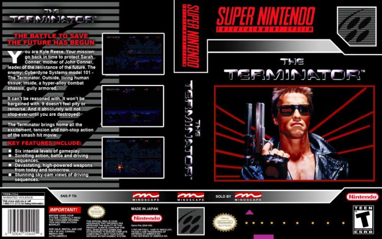 Terminator - Super Nintendo | VideoGameX