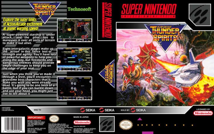 Thunder Spirits - Super Nintendo | VideoGameX