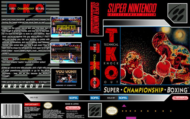 TKO Super Championship Boxing - Super Nintendo | VideoGameX