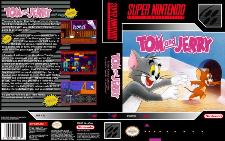 Tom and Jerry - Super Nintendo | VideoGameX