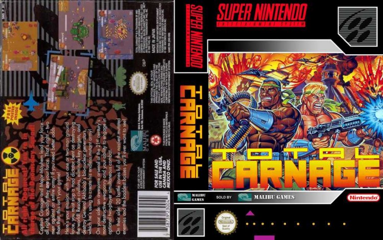 Total Carnage - Super Nintendo | VideoGameX