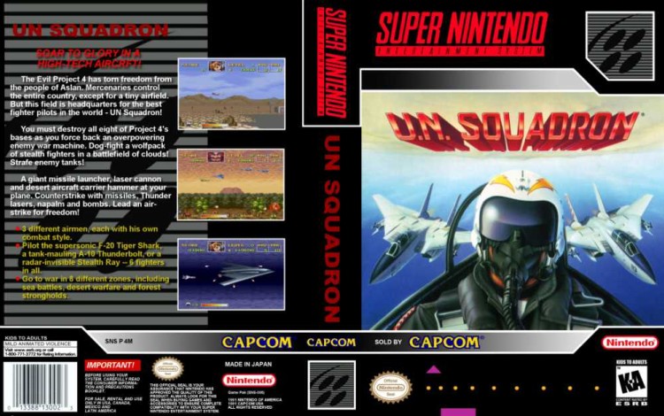 U.N. Squadron - Super Nintendo | VideoGameX