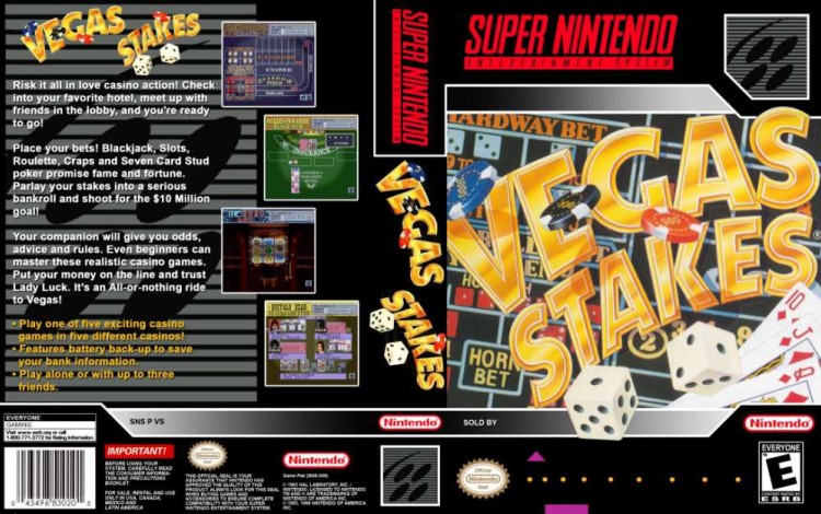 Vegas Stakes - Super Nintendo | VideoGameX