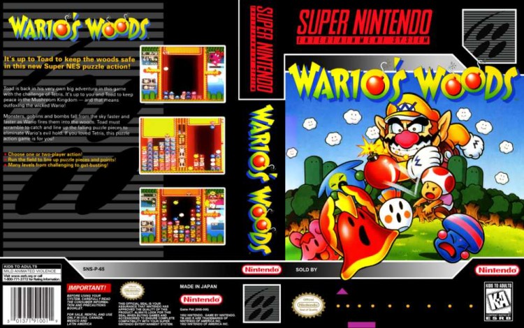 Wario's Woods - Super Nintendo | VideoGameX