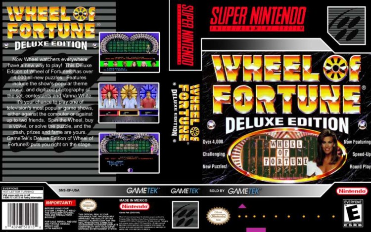 Wheel of Fortune: Deluxe Edition - Super Nintendo | VideoGameX